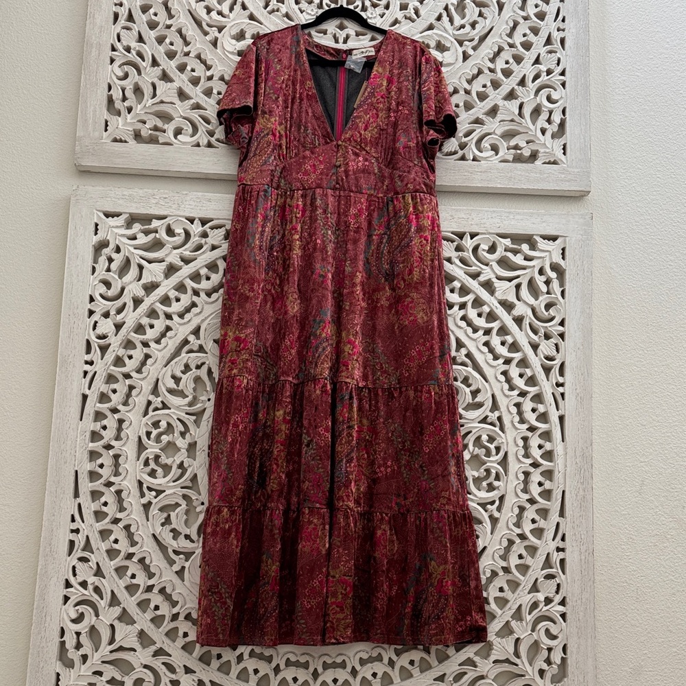 NATURAL LIFE Velvet Dress - Picture 3 of 6